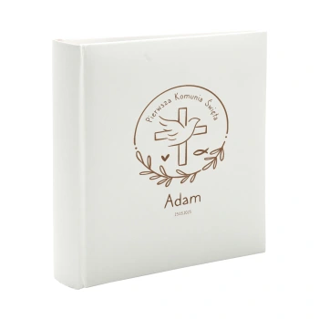 Album komunijny wsuwany na 200 zdjęć 10x15 personalizowany 5 wzorów
